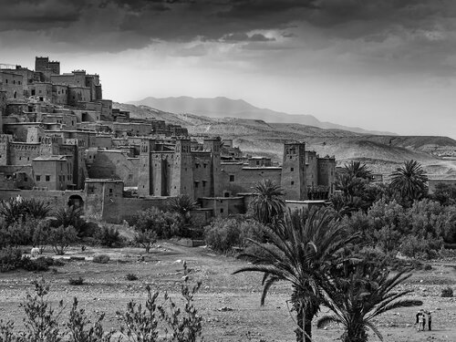 Aït Ben Haddou BW Pierre Piton