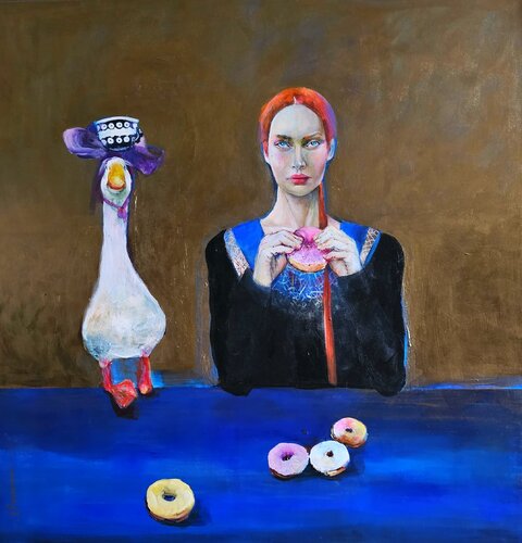 Ciacho van Agnieszka Banasiak, Schilderij te koop op Singulart