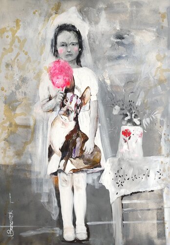 Życie nie stawia pytań van Agnieszka Banasiak, Schilderij te koop op Singulart