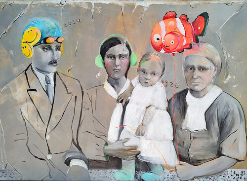 Portret zastygły marzeniom w mym śnie Agnieszka Banasiak