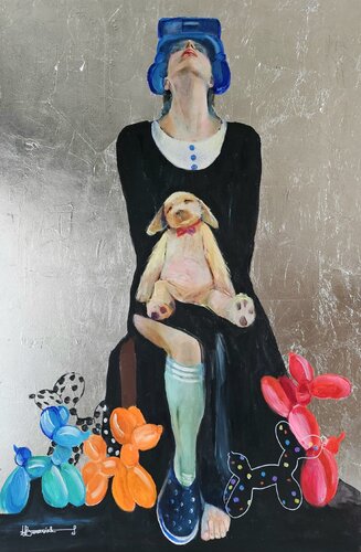 Iluzja rzeczywistości 2 par Agnieszka Banasiak, Peinture en vente sur Singulart