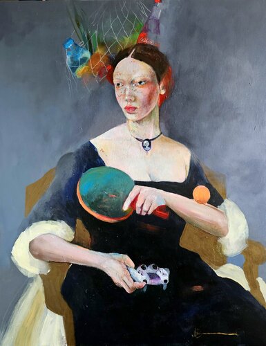 Wygrana jest tylko jedna par Agnieszka Banasiak, Peinture en vente sur Singulart