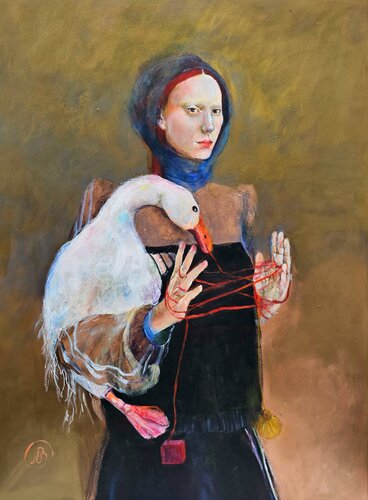 Szuflada wspomnień par Agnieszka Banasiak, Peinture en vente sur Singulart