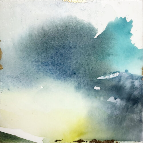 Petit carré 4 by LAETITIA VASSEUR, Work on Paper for Sale on Singulart