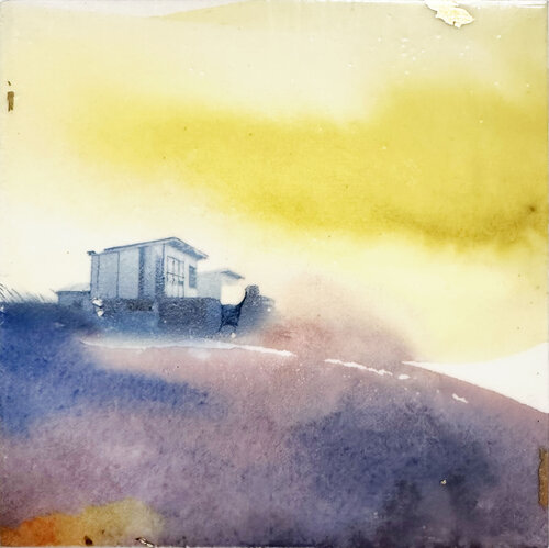 Petit carré 7 by LAETITIA VASSEUR, Work on Paper for Sale on Singulart