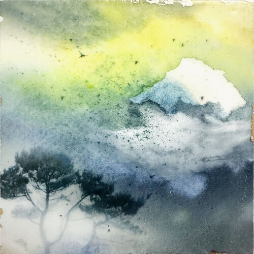 Petit carré 8 by LAETITIA VASSEUR, Work on Paper for Sale on Singulart