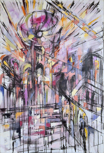 ASCENSION van Geneviève NORMAND, Schilderij te koop op Singulart