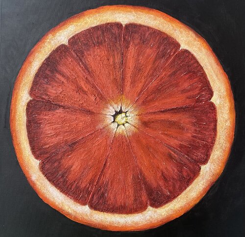 Sicilian Orange van Alexandra Martakova, Schilderij te koop op Singulart