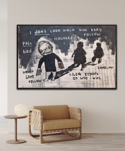 They Never Left by Bart Hamelink, Painting for Sale on Singulart