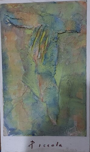Cristo  93 by Santiago Del Barco Martín, Painting for Sale on Singulart