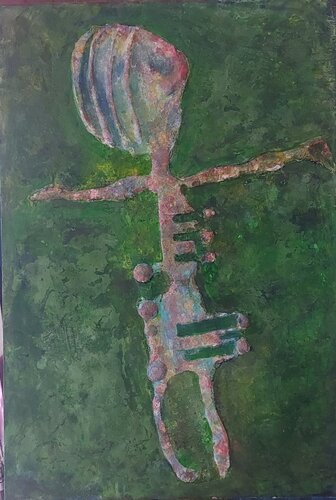 Cristo  90 von Santiago Del Barco Martín, Malerei kaufen auf Singulart