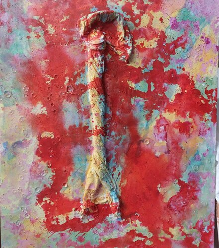 Cristo 83 by Santiago Del Barco Martín, Painting for Sale on Singulart