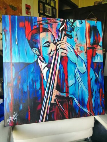 Jazz la nuit... von BEASANDE MISTRALI - OSSESIA Béatrice, Malerei kaufen auf Singulart