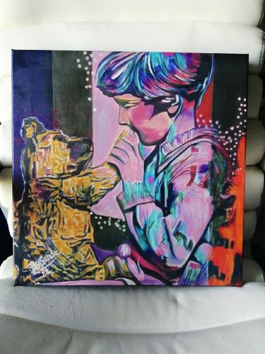 L'enfance di BEASANDE MISTRALI - OSSESIA Béatrice, Pittura in vendita su Singulart