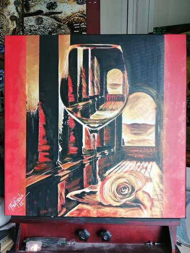 Romantique von BEASANDE MISTRALI - OSSESIA Béatrice, Malerei kaufen auf Singulart