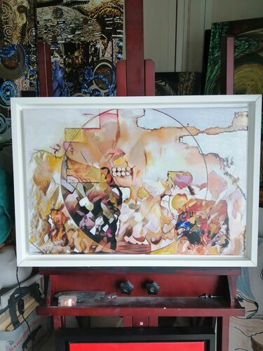 BIG BANG von BEASANDE MISTRALI - OSSESIA Béatrice, Malerei kaufen auf Singulart