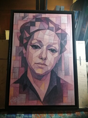 Autoportrait par BEASANDE MISTRALI - OSSESIA Béatrice, Peinture en vente sur Singulart