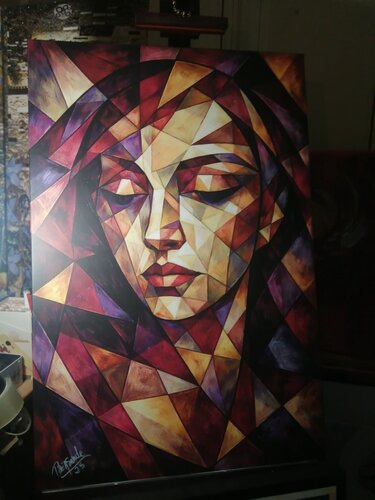 La gardienne du secret. de BEASANDE MISTRALI - OSSESIA Béatrice, Pintura a la venta en Singulart