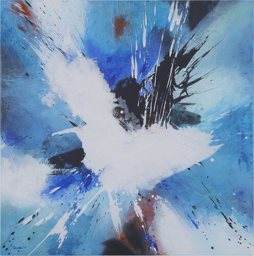 Explosion der Ruhe van Susanne Dowden, Schilderij te koop op Singulart