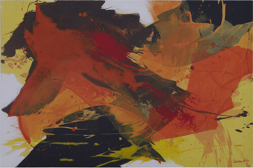 Feuer der Lebensfreude by Susanne Dowden, Painting for Sale on Singulart
