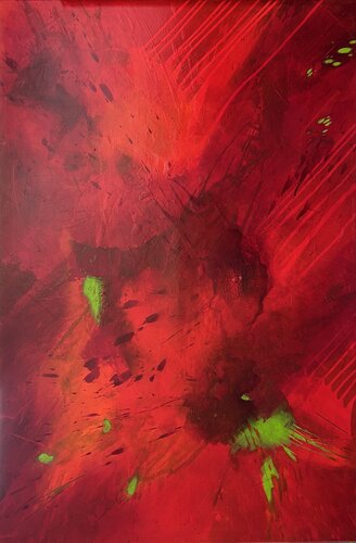 Leidenschaftliche Emotionen van Susanne Dowden, Schilderij te koop op Singulart