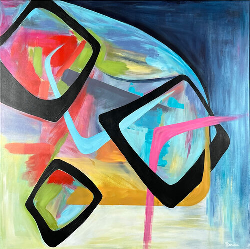 Fenster der Bewegung by Susanne Dowden, Painting for Sale on Singulart