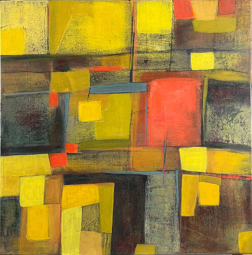 Stadtgeflüster van Susanne Dowden, Schilderij te koop op Singulart
