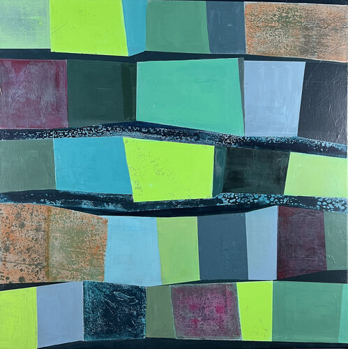 Farben in Bewegung van Susanne Dowden, Schilderij te koop op Singulart