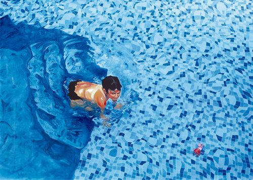 Piscina von Juan Balaguer, Malerei kaufen auf Singulart