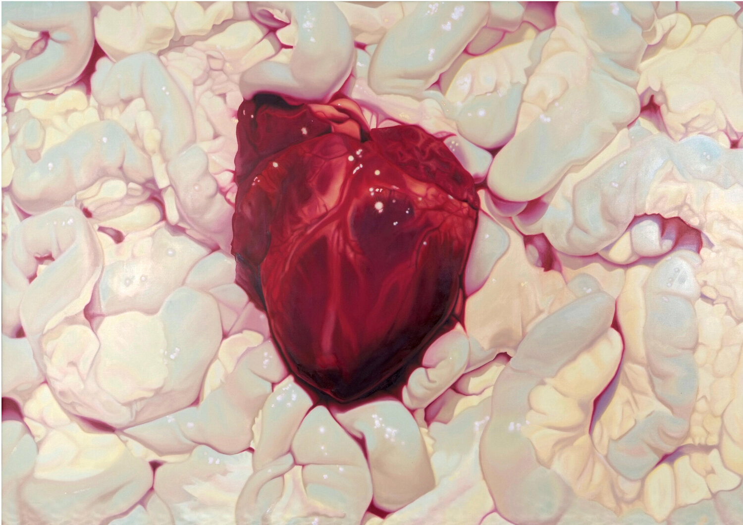 Tripas corazón Juan Balaguer Dipinto originale in vendita