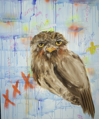 Angel, help me... di Yvonne Kok, Pittura in vendita su Singulart