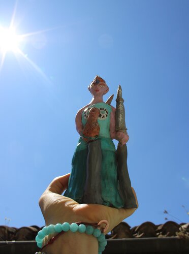 Goddess Athena von Elaya Anouk Vellino, Skulptur kaufen auf Singulart