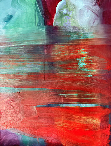 Transcription pour un Chœur de Couleurs van Aleksandra Ewa Nowak, Schilderij te koop op Singulart