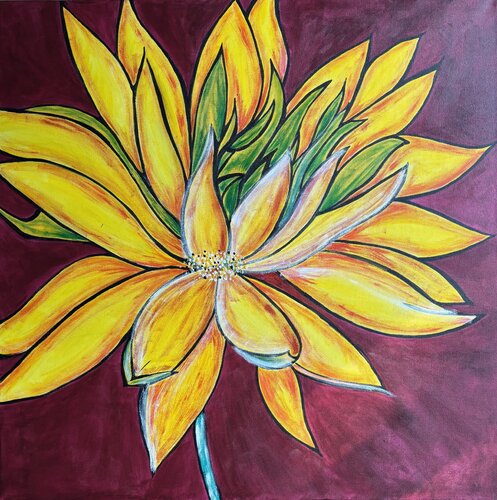 Florence A. di Caroline Lapointe, Pittura in vendita su Singulart