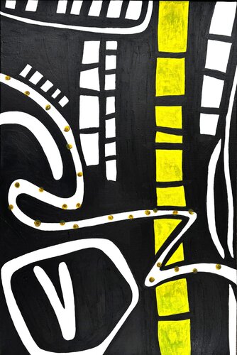 Babylon A. von Caroline Lapointe, Malerei kaufen auf Singulart