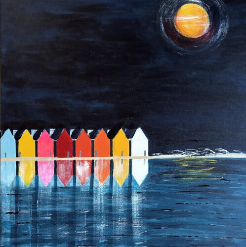 Impasse des Martyrs B. von Caroline Lapointe, Malerei kaufen auf Singulart