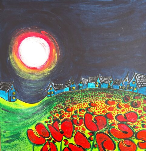 Impasse des Éternels A. van Caroline Lapointe, Schilderij te koop op Singulart