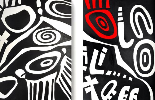 Bagdad AB von Caroline Lapointe, Malerei kaufen auf Singulart