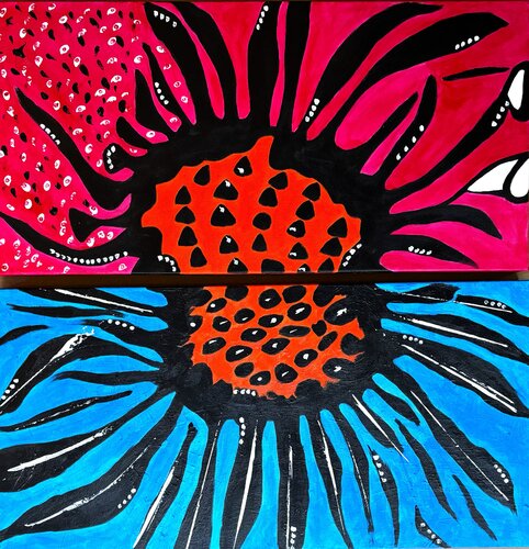 Fez AB. di Caroline Lapointe, Pittura in vendita su Singulart