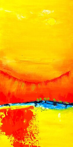 Claret A. par Caroline Lapointe, Peinture en vente sur Singulart