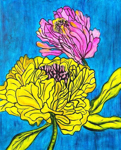 Fos A. di Caroline Lapointe, Pittura in vendita su Singulart