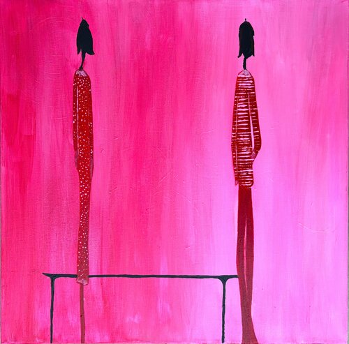 Agnes A. by Caroline Lapointe, Painting for Sale on Singulart