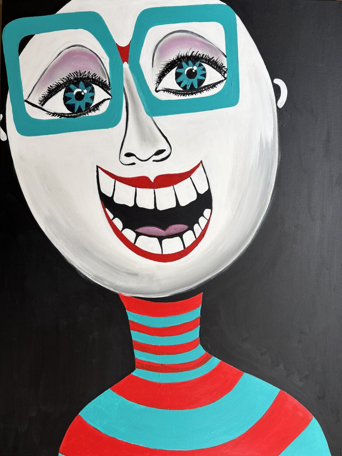 Angele A. Caroline Lapointe Origineel schilderij te koop