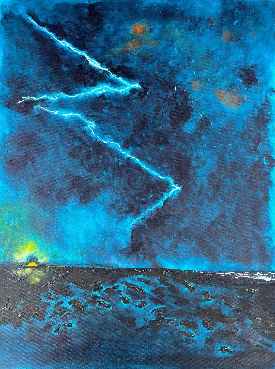 Calais A. Caroline Lapointe Pintura original en venta