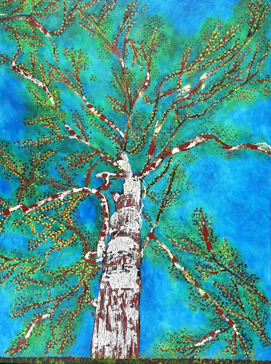 Cap Agathe B. Caroline Lapointe Peinture originale à vendre
