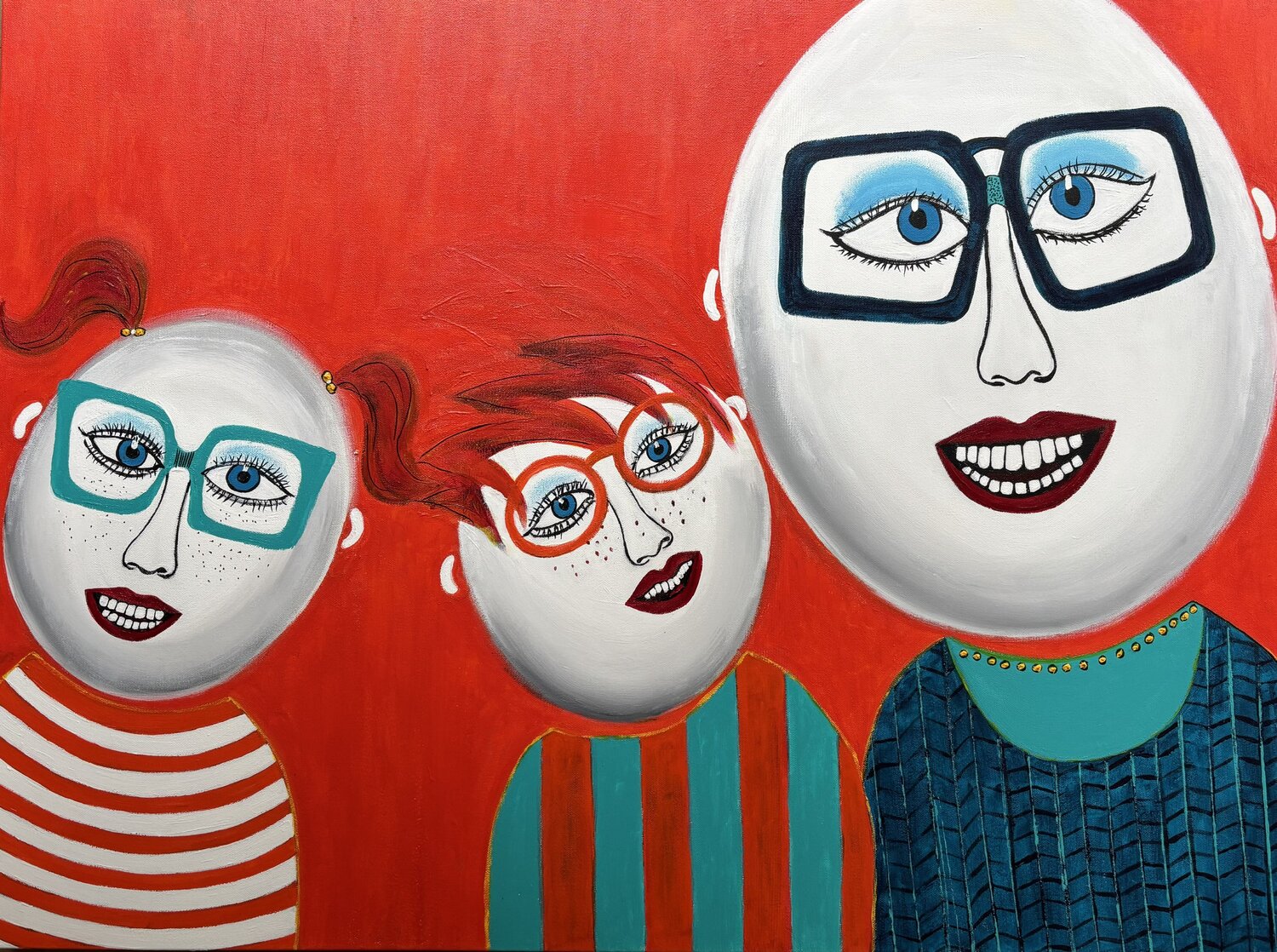 Les Alfreds Caroline Lapointe Original painting for sale