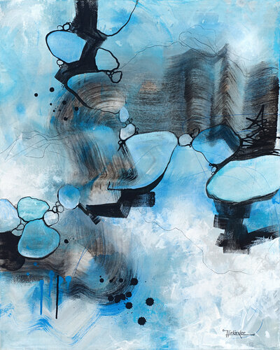 Summer Sky von Ursula Hirländer, Malerei kaufen auf Singulart