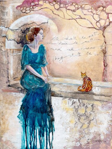 Julian of Norwich by Ursula Hirländer, Painting for Sale on Singulart