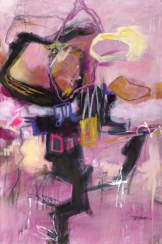 Non Objective Abstract by Ursula Hirländer, Painting for Sale on Singulart
