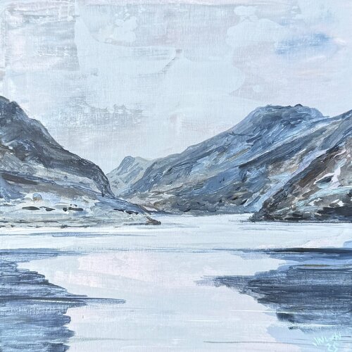 Llyn Peris di John Hainsworth, Pittura in vendita su Singulart